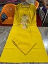 Tew Cotton With Embroidery Work Kurti With Bottom Dupatta Wholesale Online